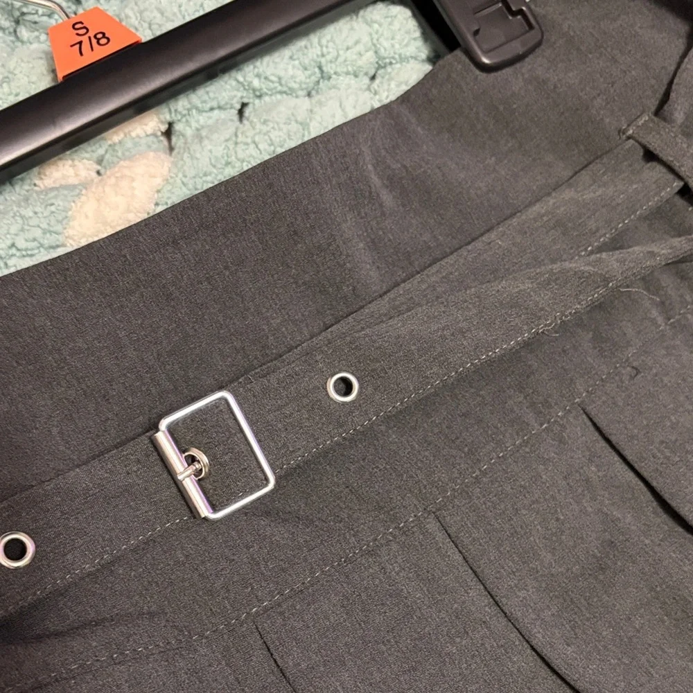 Zara Dark Gray Mini Skirt - Picture 4 of 6
